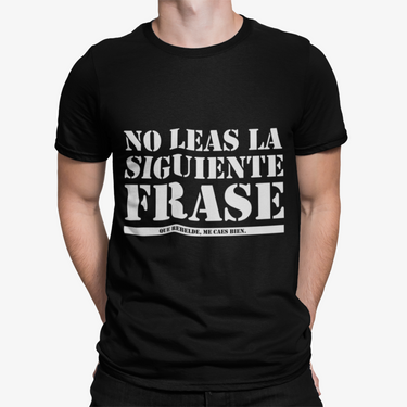 Camiseta Que Rebelde